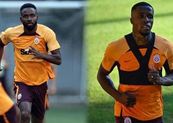 Galatasaray’da Bakambu ve Zaha birinci idmanına çıktı