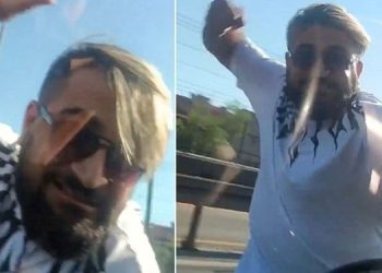 Gebe bayanın aracına saldıran trafik magandası tutuklandı