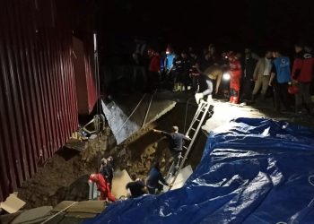 Giresun’da fabrikanın tabanı çöktü: 3 personel göçük altında kaldı