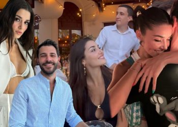 Hakan Sabancı’dan Hande Erçel’e serenat jesti