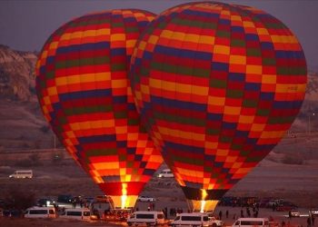 Kapadokya’da balon çeşidine rüzgar manisi