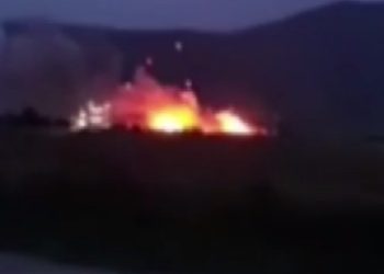 Kırım’daki askeri üste yangın çıktı: 2 bin kişi tahliye edilecek
