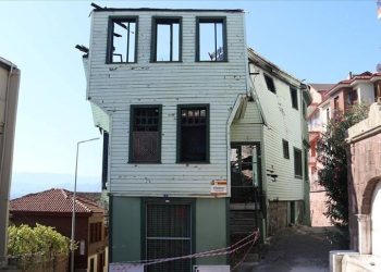 Kocaeli’de yangında hasar gören tarihi Kortel Konağı restore ediliyor