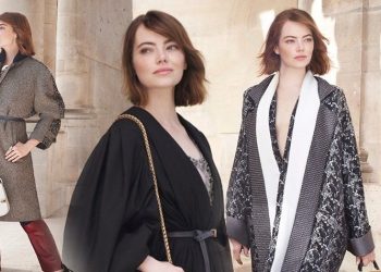 Oscar’lı oyuncu Emma Stone sonbahar trendlerini tanıttı