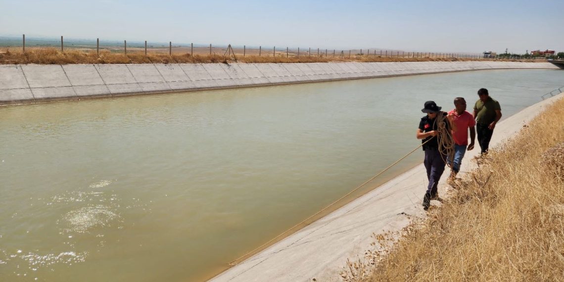 Şanlıurfa’da sulama kanalına giren çocuk boğuldu