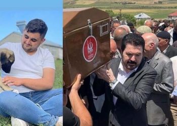 Savcı Sayan’ın maganda kurşunu kurbanı yeğeni toprağa verildi