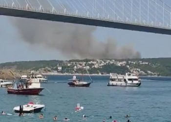 SON DAKİKA HABERİ: İstanbul Beykoz’da orman yangını