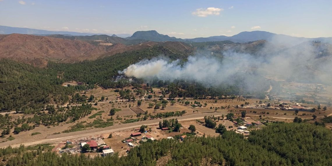 SON DAKİKA HABERİ: Marmaris’te iki başka noktada orman yangını