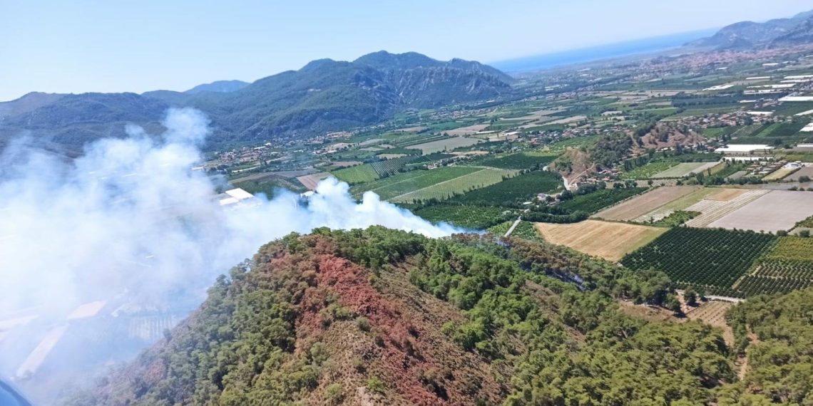SON DAKİKA HABERİ: Muğla’da orman yangını