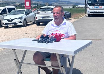 Tanju Özcan’ın “değişim” yürüyüşü 8’inci gününde