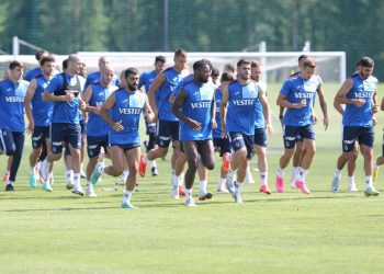 Trabzonspor, Slovenya kampının birinci etabını tamamladı