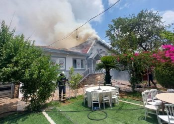 Türkiye Spor Müellifleri Derneği’nde yangın