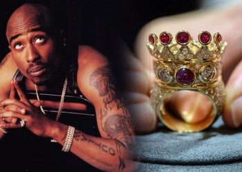 Ünlü rapçi Tupac Shakur’un yüzüğü açık artırmada rekor fiyata satıldı