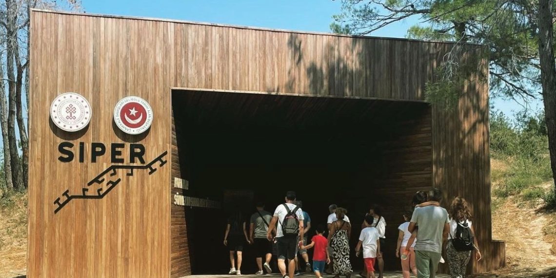 Alçıtepe 1915 Siper Canlandırma Alanı ziyaretçilerini ağırlıyor