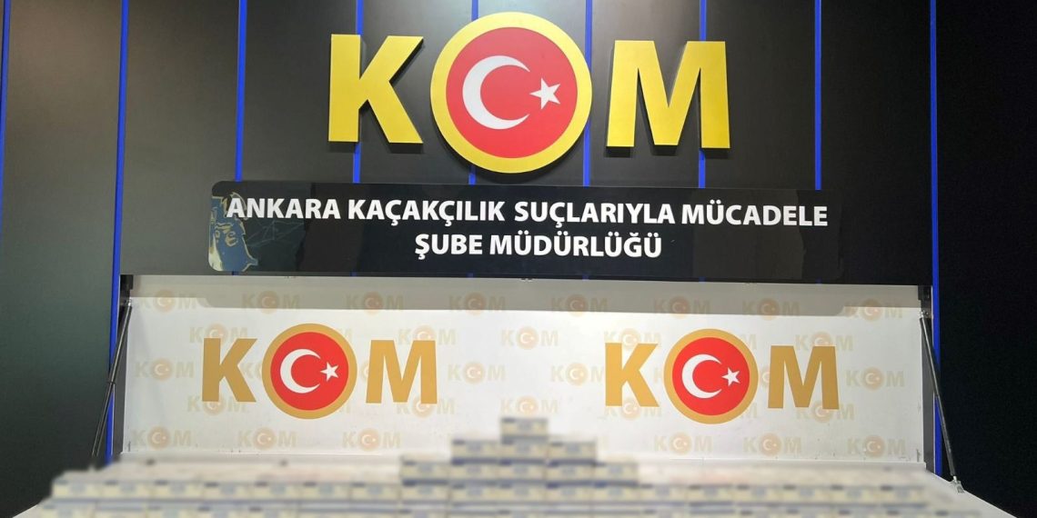 Ankara’da uyuşturucu operasyonu: 1 milyon liralık hap ele geçirildi