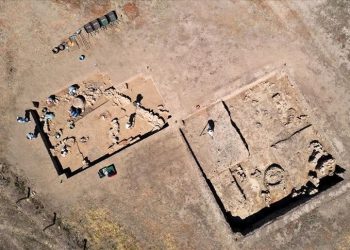 Aydın Tepecik Höyüğü’ndeki hafriyatta saray gibisi yapı ve tahıl küpleri bulundu