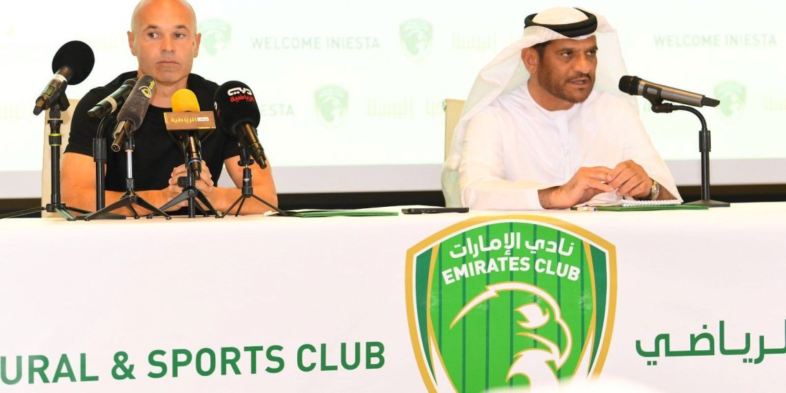 BAE’nin Emirates futbol kulübü, Iniesta’yı takımına kattı