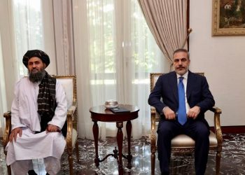 Bakan Fidan, Afganistan’daki Taliban süreksiz hükümetinin Başbakan Yardımcısı Vekili Birader ile görüştü