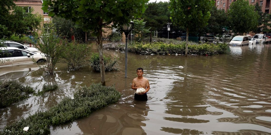 Çin’de Pekin etrafındaki sellerde can kaybı sayısı 33’e çıktı