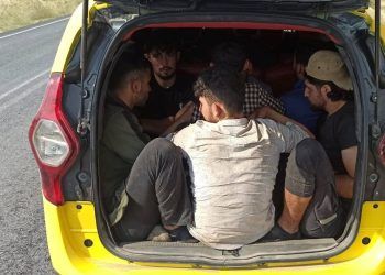 Edirne’de balık istifi göçmen kaçakçılığı