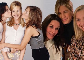 Friends yıldızlarından rol arkadaşları Lisa Kudrow’a doğum günü kutlaması