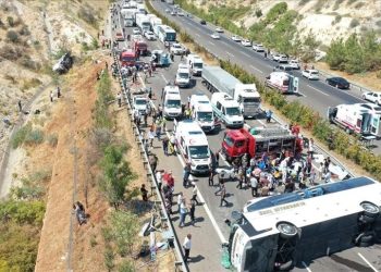 Gaziantep’te 16 kişinin öldüğü kazaya ait otobüs sürücüsüne üst huduttan ceza talebi
