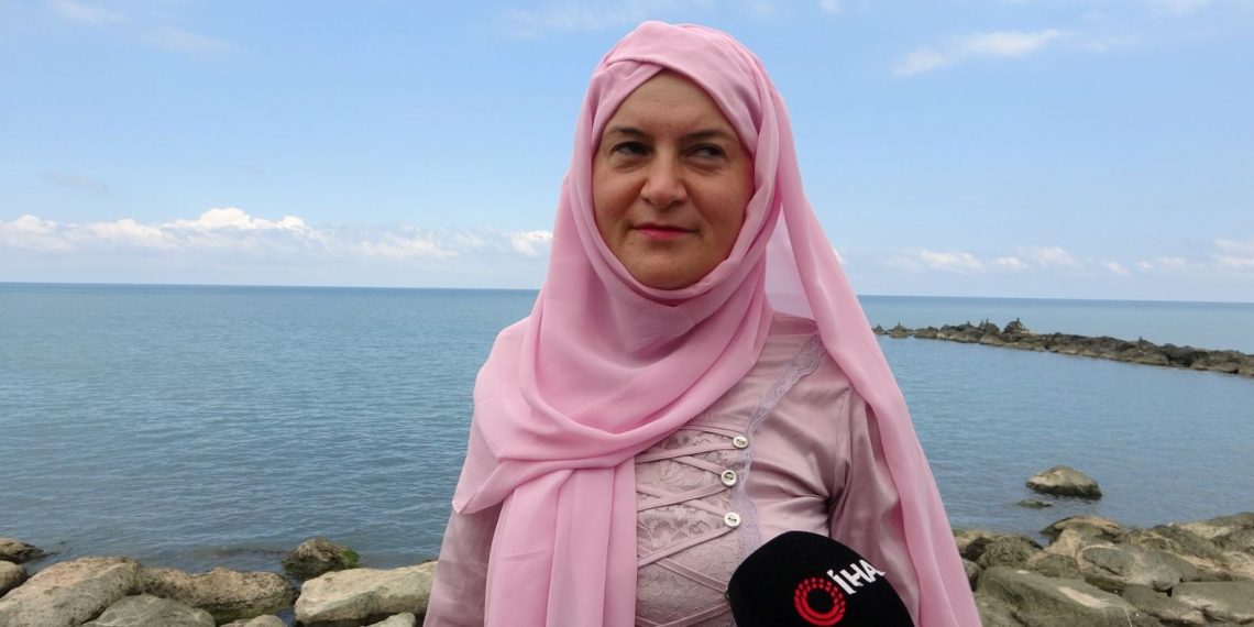 Giresun’da akıntıya kapılan bayan 7.5 saat denizde ömür mücadelesi verdi