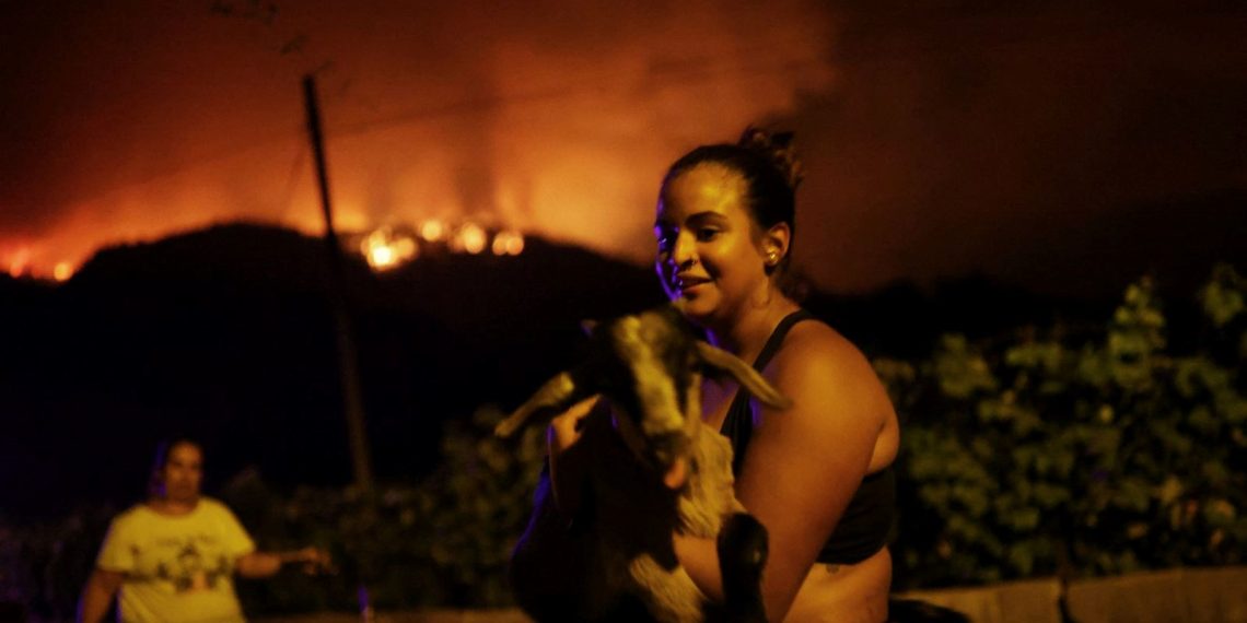 İspanya’nın Kanarya Adaları’nda yangınlar nedeniyle 26 bin kişi tahliye edildi