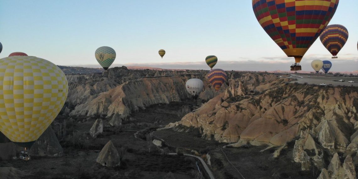 Kapadokya’ya 7 ayda 2 milyondan fazla turist geldi