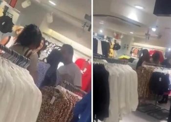 Pendik’te mağazada kabin arbedesi