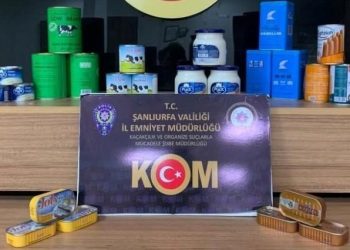 Piyasa kıymeti 1 milyon lira olan kaçak besin ele geçirildi