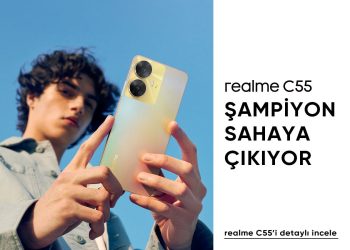 realme c55 şampiyon alana çıkıyor