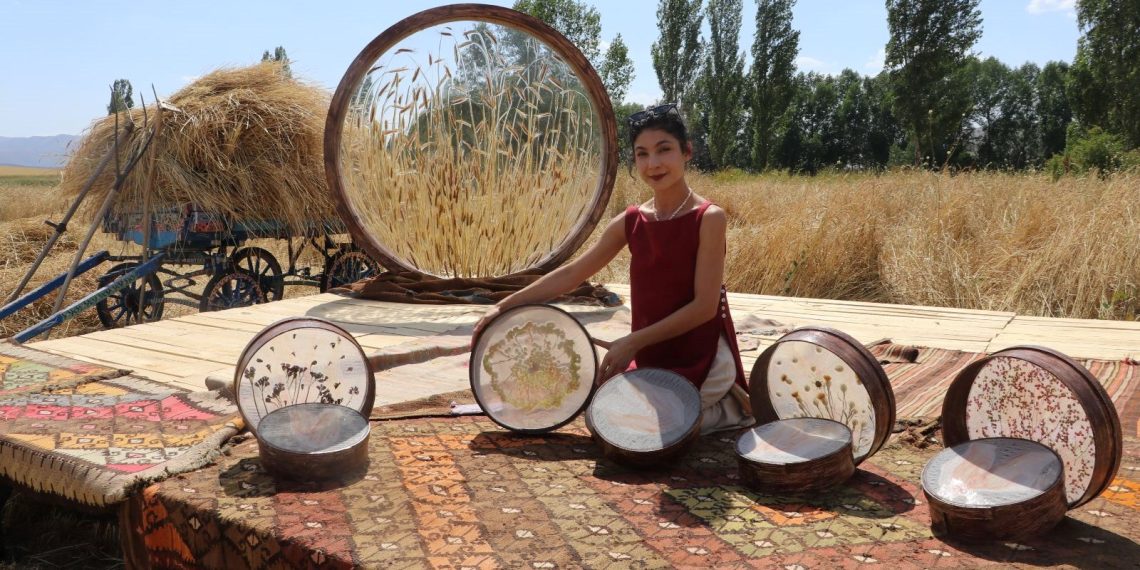 Sanat yapıtına dönüştürülen elekler müzede sergilenecek