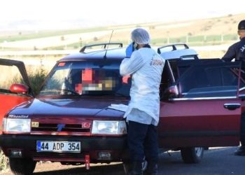 Sivas’ta feci olay: Arabada silahla vurulmuş bayan ve erkek cesedi bulundu