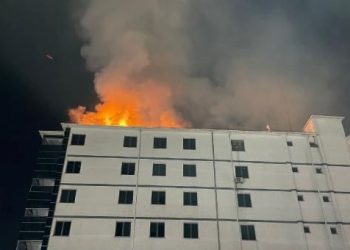 Sivas’ta SGK Vilayet Müdürlüğü binasında yangın