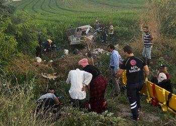 Tarım emekçilerini taşıyan kamyonet tarlaya savruldu: 3 meyyit, 11 yaralı