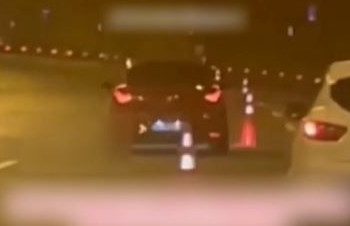 Tünelde tehlikeli araç kullanan şoföre 10 bin 964 lira ceza