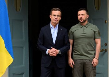 Ukrayna Devlet Lideri Volodimir Zelenski İsveç’te