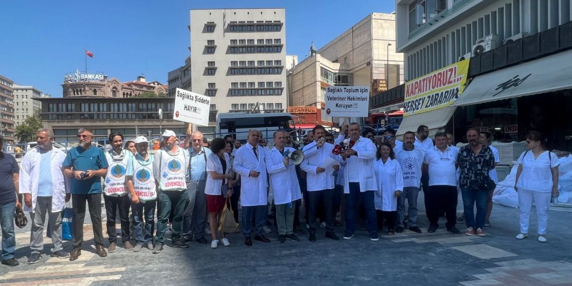 Veteriner tabipler iş bıraktı