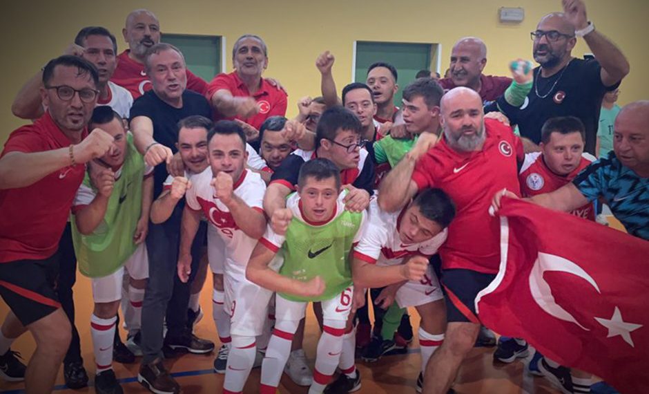 Down Sendromlu Özel Futsal Milli Takımı Avrupa şampiyonu!