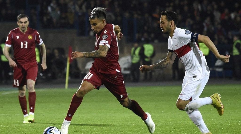 A Ulusal Futbol Ekibi’yle karşılaşacak Ermenistan Ulusal Futbol Ekibi’nin aday takımı açıklandı
