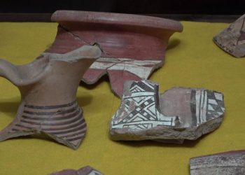 Anadolu’nun en büyük boya bezemeli çanak, çömlek koleksiyonu Oluz Höyük’te bulundu