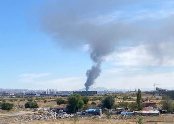 Ankara’da sanayi sitesinde yangın: 2 meyyit