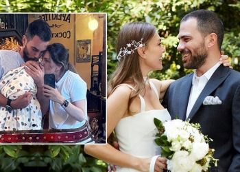 Anne olan Aslı Enver’den aile pozu geldi