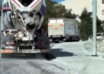Asfalta beton dökerek ilerleyen miksere 6 bin 291 TL ceza