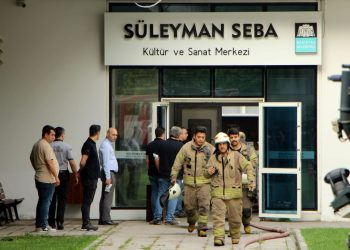 Beşiktaş Süleyman Seba Kültür Merkezi’nde yangın