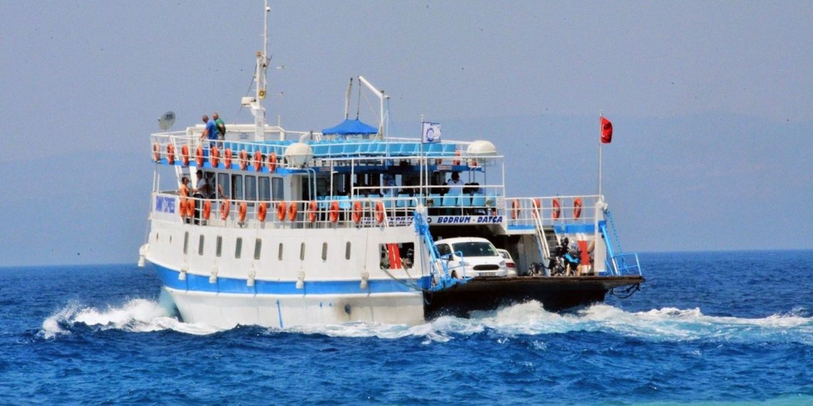 Datça-Bodrum feribot seferleri teknik arıza nedeniyle iptal edildi