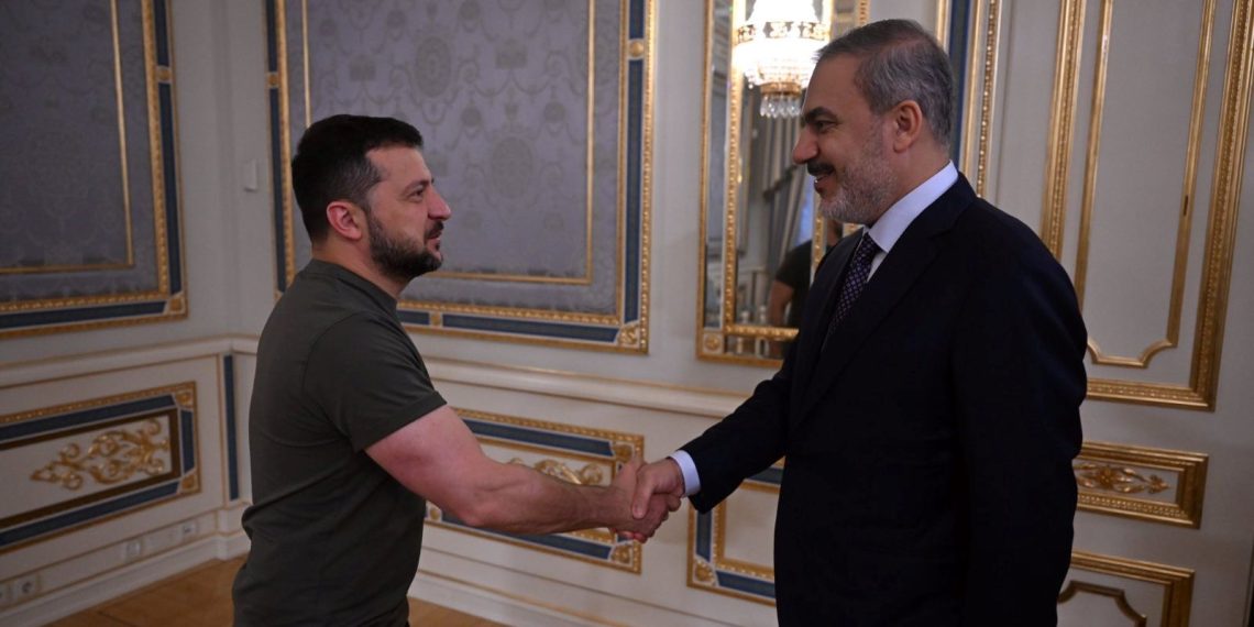 Dışişleri Bakanı Fidan, Zelenski ile görüştü