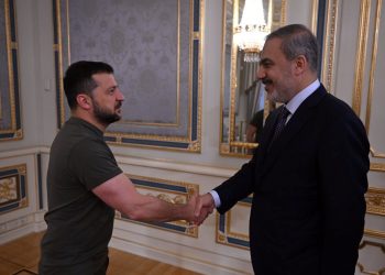 Dışişleri Bakanı Fidan, Zelenski ile görüştü