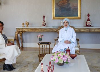 Emine Erdoğan, Malcolm X’in kızı İlyasa Şahbaz ile görüştü